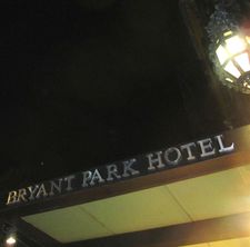  Bryant Park Hotel in New York City